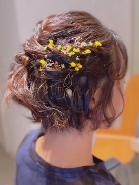 フォーエス(4S) 結婚式お呼ばれヘアアレンジ