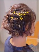 結婚式お呼ばれヘアアレンジ