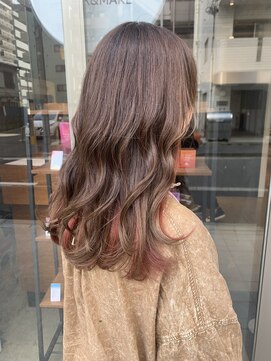 キャンバス 川崎(canvas.) ピンクインナーカラー/横山大樹