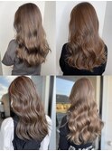 20代30代40代艶感ストレートアッシュグレージュ透明感ロング
