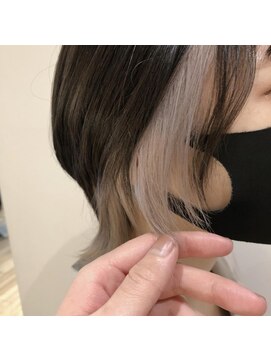 ネオヘアー 曳舟店(NEO Hair) ホワイトカラー×ウルフカット