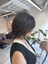 マセナ(Masena)&nbsp;外はねタッセルボブ×ブルーブラック