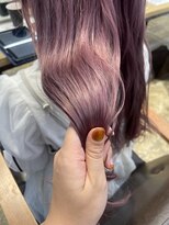 アコーズ ヘア トクシゲ(accord s hair Tokushige)&nbsp;ミルキーピンクカラー/Wカラー