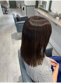 髪質改善オイルストレート