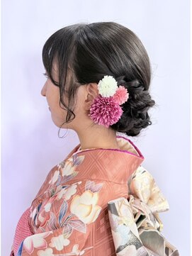 ヘア イノウエ HAIR INOUE 成人式ヘアセット（前撮り）振袖ヘア