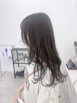 ブラウン(Brown) レイヤーカット×グレージュカラー