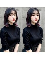 ウィールール 栄町店(WE RULE)&nbsp;「韓国風レイヤーボブ × バレイヤージュカラー」