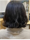 多毛向け毛先パーマ