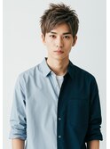 #磐田　アップバングショート×ブリーチ1回スモーキーベージュ