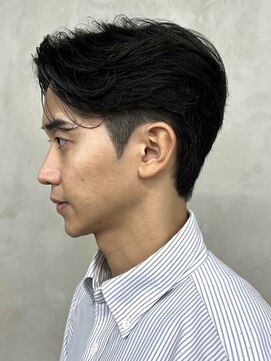 ニコ トウキョウ 渋谷(nico TOKYO) メンズ/センターパート/アップバング/ニュアンスパーマ