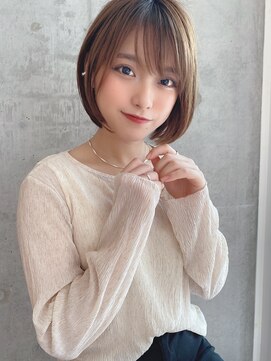 セイドット オモテサンドウ(Say. omotesando) Say.ボブショートボブヘーゼルグレージュグランマッシュ表参道