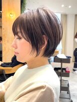 ビュートヨナカ(VIEW TOYONAKA)&nbsp;【３０代４０代５０代】ショートボブ/グレージュ/小顔カット