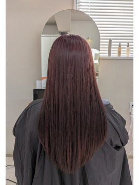 クリーム 町田(Cream) ツヤ髪ボルドーカラー