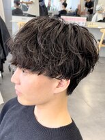 フィフス トウキョウ (fifth TOKYO)&nbsp;渋谷シャドウパーマメンズマッシュウルフカットルーズパーマ