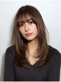 クラゲヘアー/小顔/ココアベージュ/オリーブグレー/水戸米沢