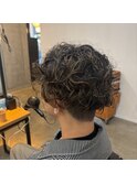 メンズパーマ、ハイライト