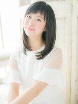 モッズ ヘア 福岡姪浜店(mod's hair)&nbsp;mod's姪浜/小顔前下がりレイヤーカット黒髪バタフライカットj