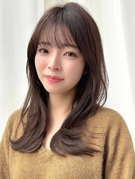 ロビー 表参道(ROBBY) ロングレイヤーカット/くびれヘア/大人上品/30代40代/ミディアム