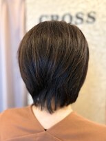 クロス(CROSS)&nbsp;白髪染め／大人可愛い/50代60代/ミセスヘア