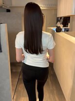 ユンク(UNC)&nbsp;髪質改善『ノフ』トリートメント お客様画像。(加工無し)