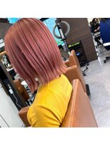 エヌプラスリタ 近鉄八尾(N+lita)&nbsp;黒髪クラゲヘアーオリーブグレー小顔ココアベージュ