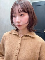 ガーデン 渋谷(GARDEN)&nbsp;ダブルカラー　ブリーチ　ピンクベージュ　レイヤーカット