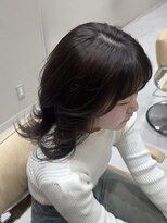 アッドバイケンジ(Add.. by KENJE)&nbsp;顔周りカット×透明感カラー