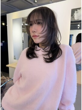 デザート(Des.Art) 【Des.Art福岡警固】ハイトーン/オリーブカラー/レイヤーカット