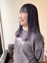 イチロクハチ(168 ichirokuhachi)&nbsp;抜け感前髪×ダークカラー