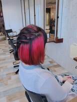オーフェス 福島店(AUFES)&nbsp;ピンクメッシュ