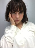 大人可愛いニュアンスボブ【Luxe井上彩】