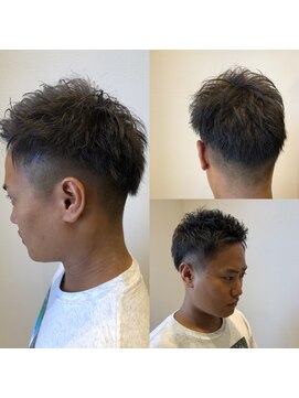 グロウ(GLOW) メンズツーブロショート