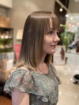 タカハシ ヘア アンド スパ(TAKAHASHI HAIR&SPA)&nbsp;切りっばなしロブ