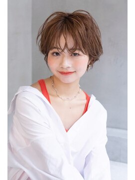 ケイト(kate) 【Kate 大宮】大人ショート×オレンジベージュ