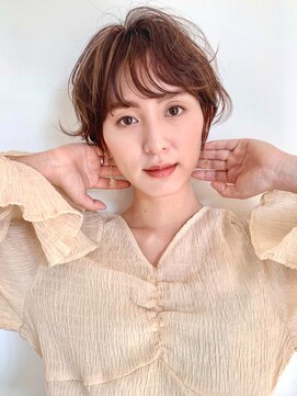 コルソ バイ ケーツー(CORSO by k-two) 【CORSObyk-two西宮北口】ニュアンスエアリーパーマショート