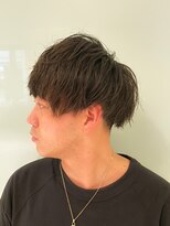 ザバーバー 東京(THE BARBER) ソフトツイストパーマ　メンズマッシュスタイル