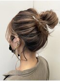 #アレンジ#ヘアセット