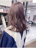 ラベージュカラー♪ダブルカラー/髪質改善/ブリーチ/ハイトーン