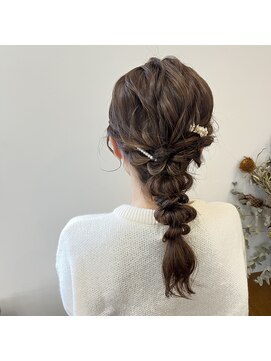 サラソージュ(SARA SO JU) ぽこぽこ編みおろし