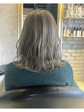ヘアー アトリエ エゴン(hair atelier EGON) オリーブグレージュカラー