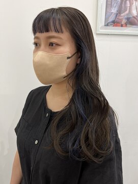 ムード マグ レーベル 南松本(MOOD Mag Label) 【MOOD】イヤリングカラー/インナーカラー/大人かわいい/くびれ/