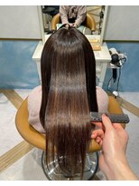 ロンド ストラーダ 心斎橋(Lond strada)&nbsp;イメチェンチェリーブラウンフェミニンロング