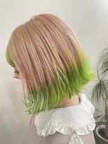 イル(iLu.)&nbsp;ピンク×ミント/ピンクベージュ/ペールグリーン/ミントカラー