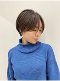 丸み抜け感ショート