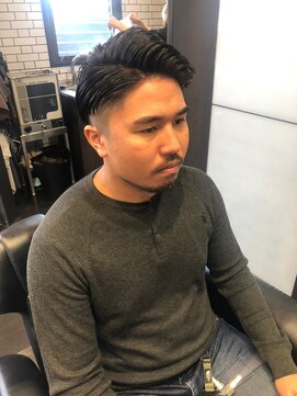 ヒロザバーバー(HIRO THE BARBER) ツーブロック×フェード 宇部市/理容室/理容院/メンズカット