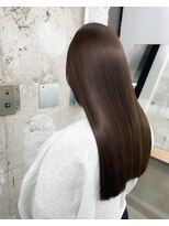 ナンバー 天王寺(NUMBER) ◆TOKIOストレート/ブラウンベージュ/髪質改善