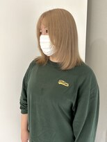 コト 福井大和田店(coto)&nbsp;福井　大和田　ハイトーンカラー　ブロンドベージュ　ブリーチ