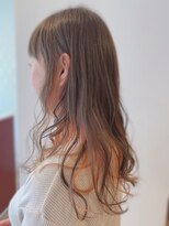 ウル(Ulu')&nbsp;インナーカラー×オレンジ