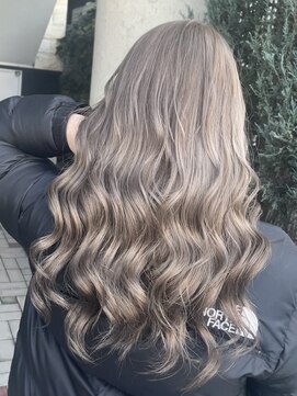 ビビ(VIVI) ミルククティーグレージュ/髪質改善/ケアブリーチ