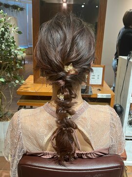 ミスト(mist) 〔mist：Yoko〕　あみおろし/ヘアアレンジ/結婚式/金沢文庫　#30